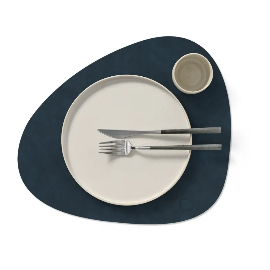Mantel individual Nupo curve L, Midnight blue
