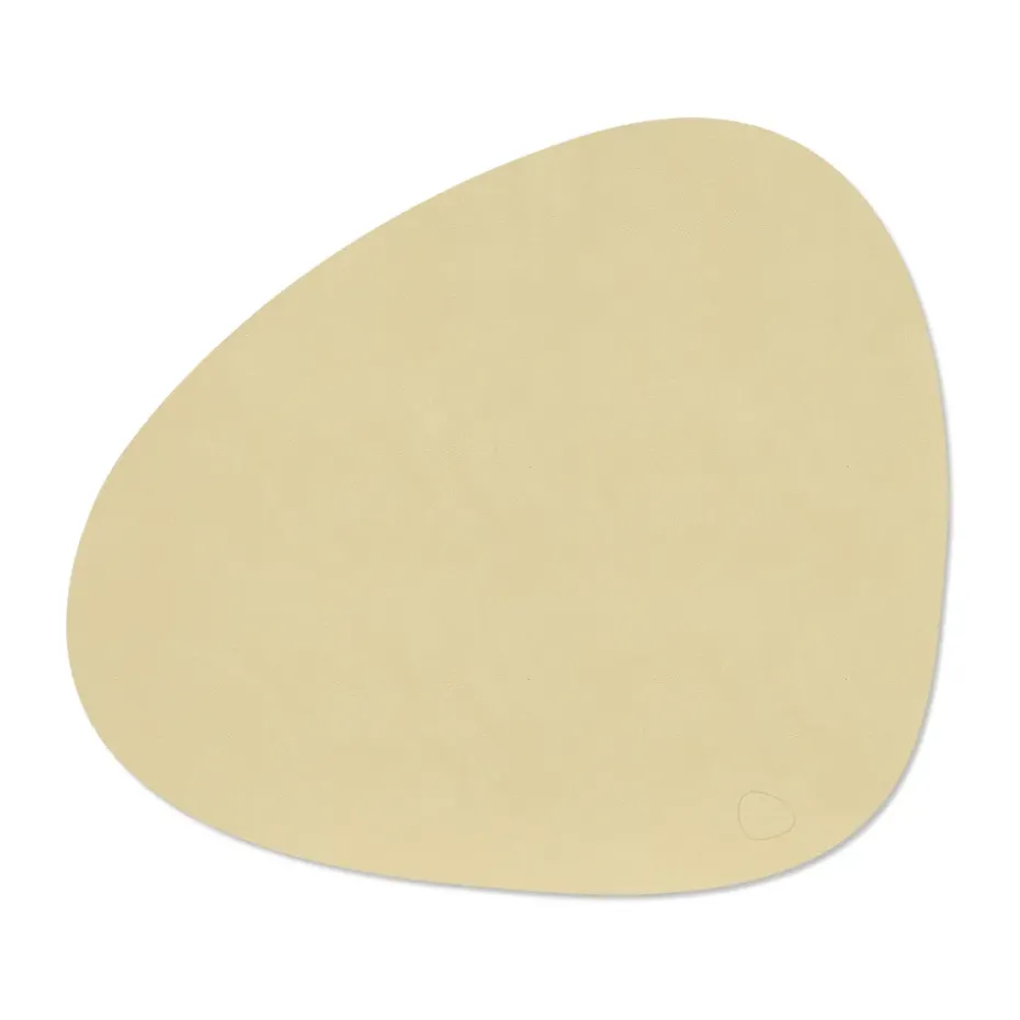 Mantel individual Nupo curve L, Lemon sorbet