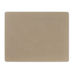 Mantel individual Nupo square L, Clay brown