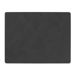 Mantel individual Nupo square L, negro