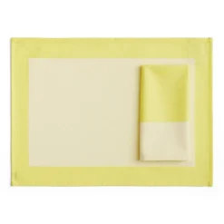 Mantel individual Ram 31x43 cm, Yellow
