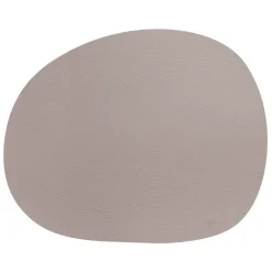 Mantel individual Raw cuero, Dusty rose buffalo