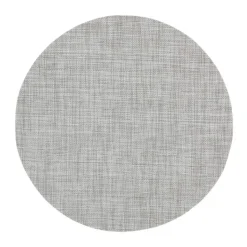 Mantel individual redondo Sixten, gris