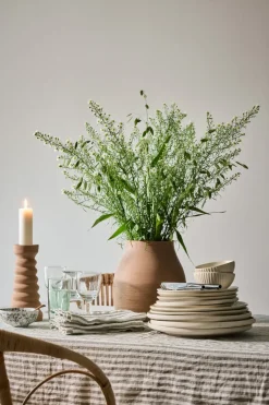 Mantel Leon 145x145 cm, Seagrass