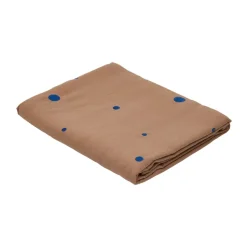 Mantel Nori 140x260 cm, Terracotta-optic blue