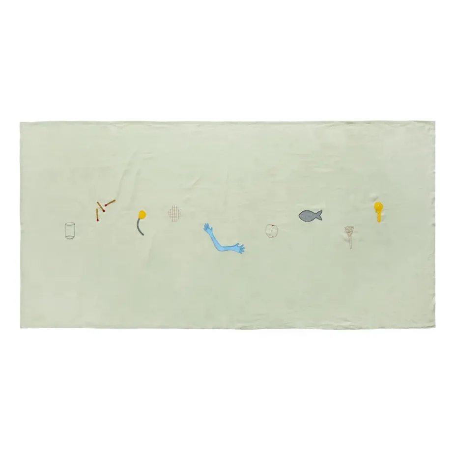 Mantel Sobremesa 140x300 cm, Green