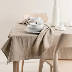 Mantel Sunshine natural (beige), 145 x 330 cm