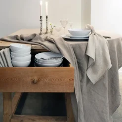 Mantel Sunshine natural (beige), 145 x 330 cm