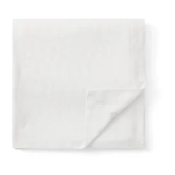 Mantel White jacquard cotton 150x250 cm, Blanco