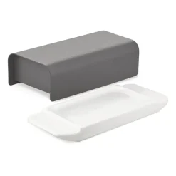 Mantequera Mattina 9,5x21 cm, Gris oscuro