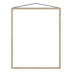 Marco de roble Moebe 40x50 cm, Transparent, Wood, Black