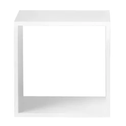 Módulo de estantería Stacked 2.0 abierto, mediano, blanco