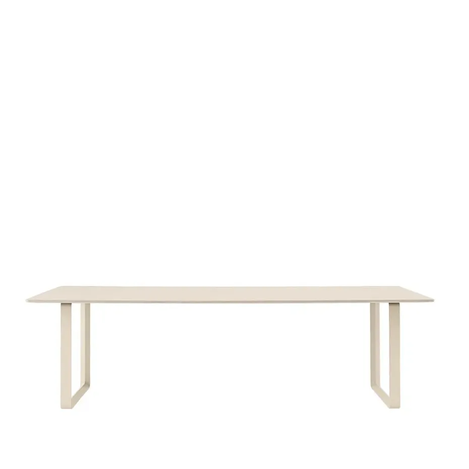 Mesa 70/70 255x108 cm, Sand laminate-Plywood-Sand