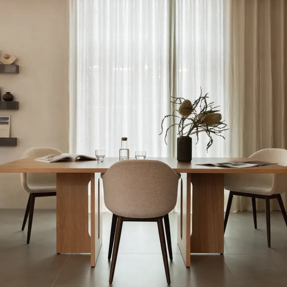 Mesa Androgyne Rectangular, Natural oak, 280x110 cm