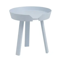 Mesa auxiliar Around, pequeña, Light blue