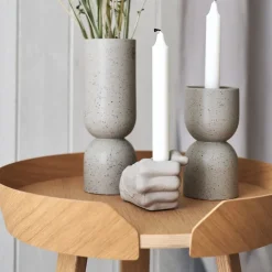 Mesa auxiliar Around, pequeña, Oak