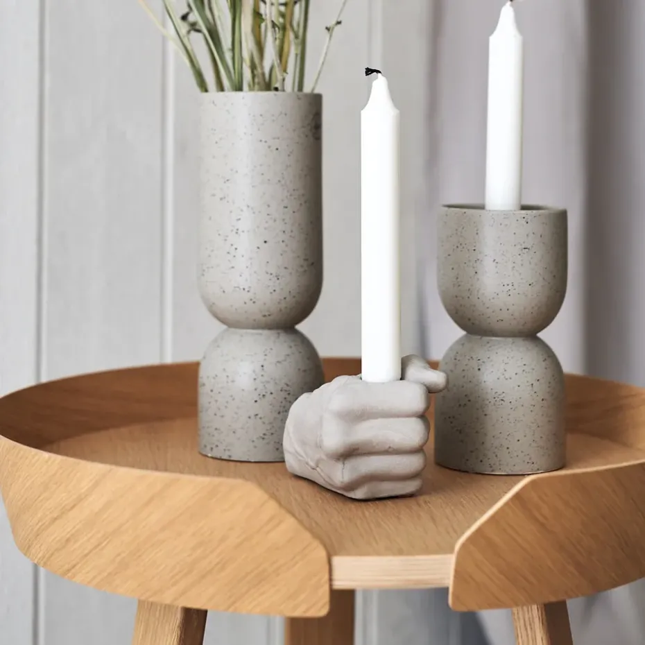 Mesa auxiliar Around, pequeña, Oak