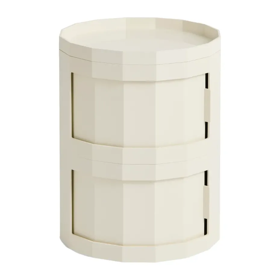 Mesa auxiliar Facet Cabinet 20, Eggshell
