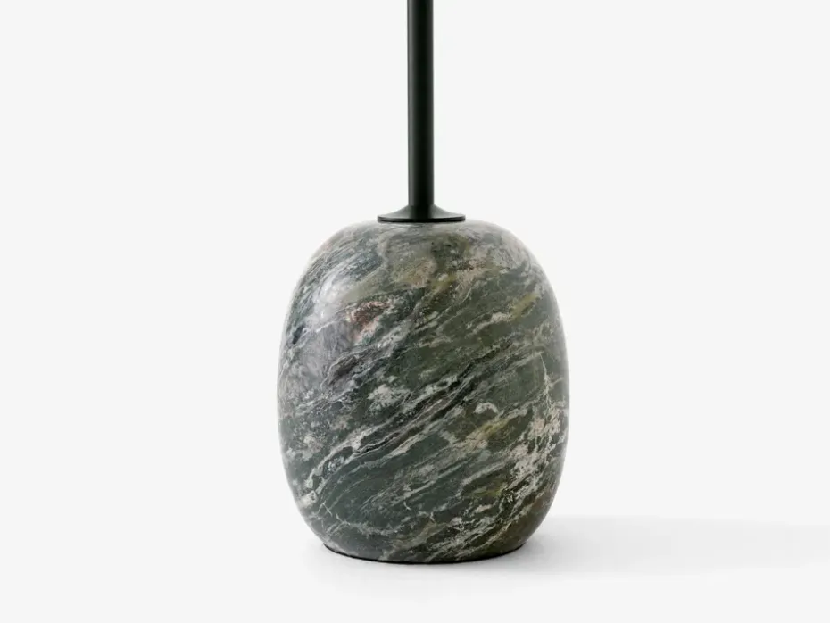 Mesa auxiliar Lato LN9, Deep Green-Verde Alpi Marble