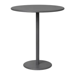 Mesa auxiliar para exterior STAY Ø40 cm, Warm grey