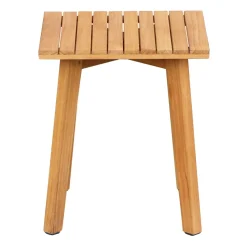 Mesa auxiliar Sköndal teca, 35x35x40 cm