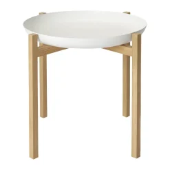 Mesa auxiliar Tablo Table Set, High white