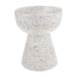 Mesa auxiliar Terrazzo Ø35 cm, Terrazo multicolor