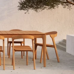 Mesa Bok outdoor teak, 162x80