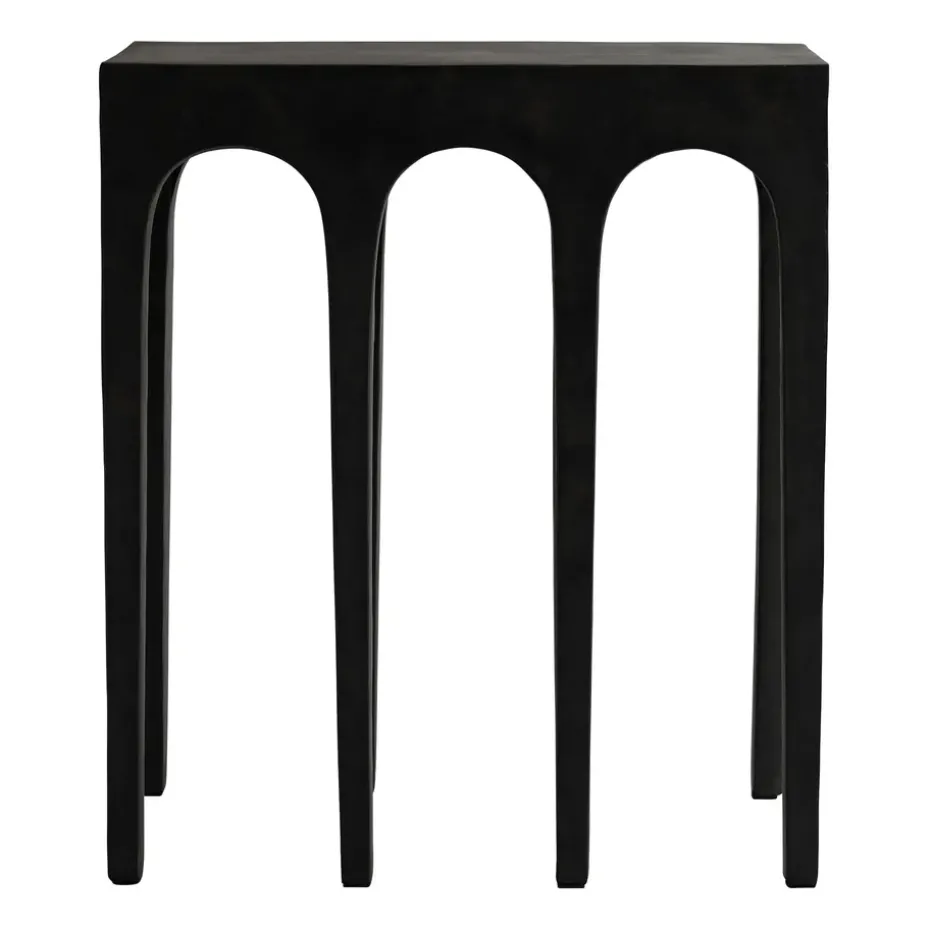 Mesa Bow Console 70,5x80 cm, Coffee