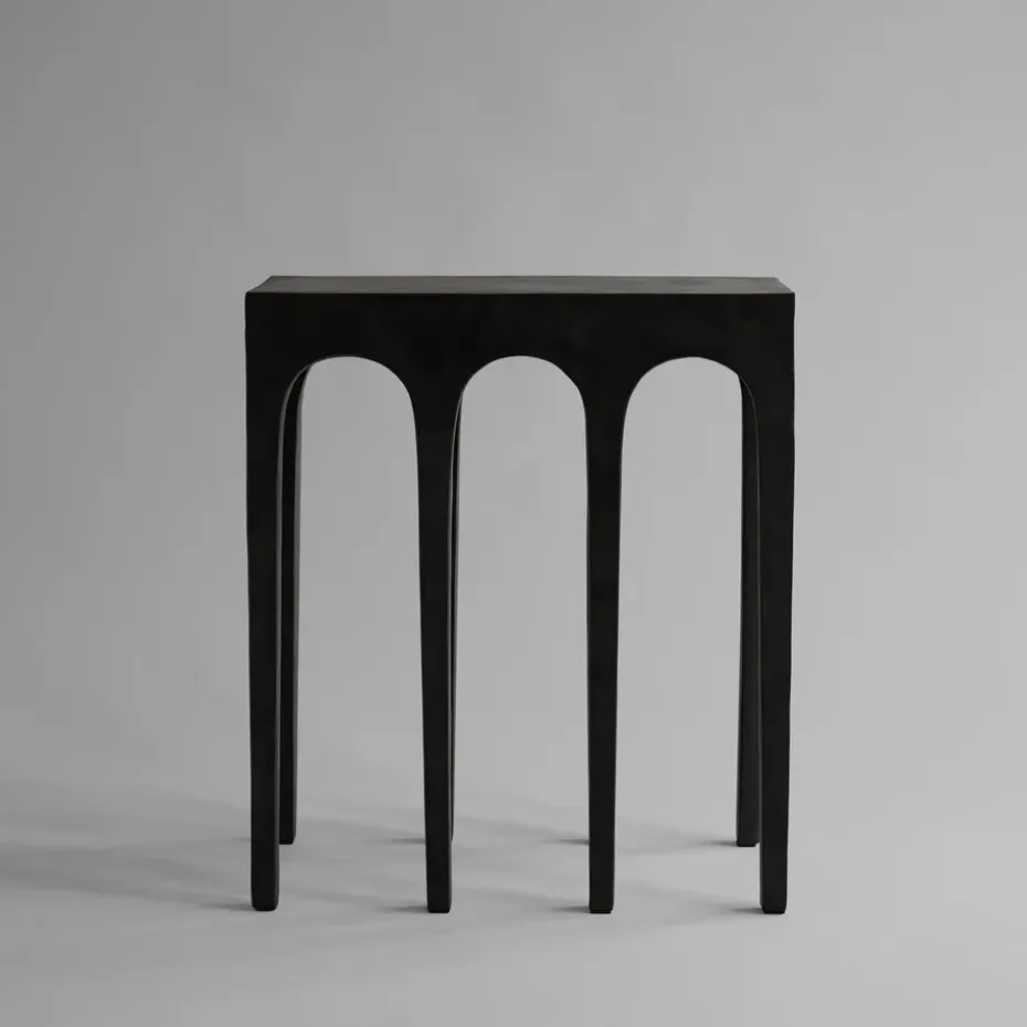 Mesa Bow Console 70,5x80 cm, Coffee