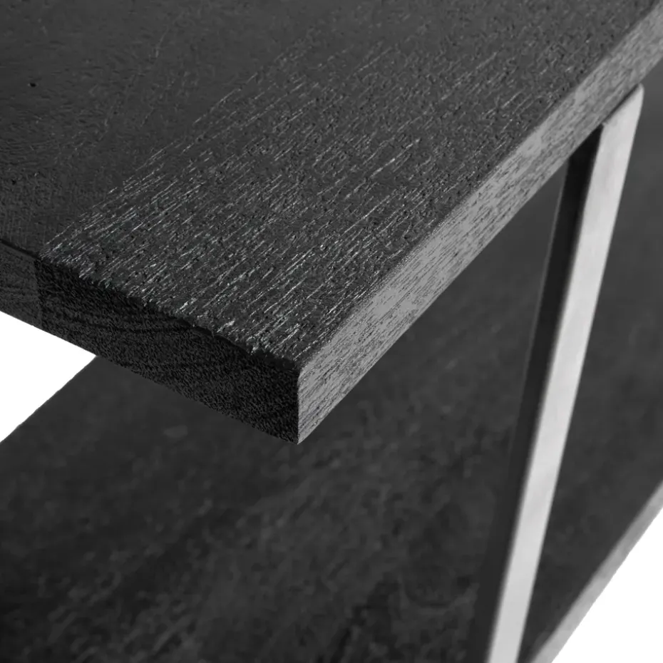 Mesa consola Quill, Negro