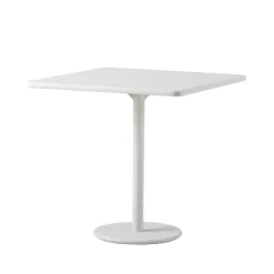 Mesa de café Go 75x75 cm, White-white