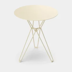 Mesa de café Tio Ø60 cm, Ivory