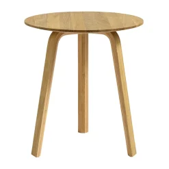 Mesa de centro Bella, Oiled oak, Ø45x49 cm