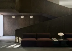 Mesa de centro Develius EV3, Steel stone grey, Ø89 × 40 cm