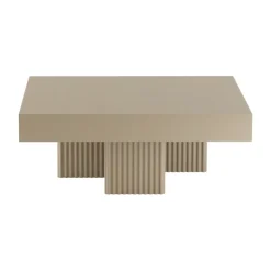 Mesa de centro Gear, Chai, 100x100 cm