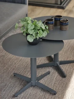 Mesa de centro Mill, Anthracite, Large Ø75 cm