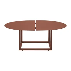 Mesa de centro Olive, Zin red, 110x80 cm