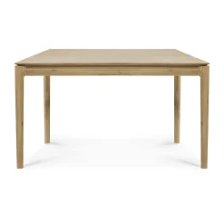 Mesa de comedor Bok, Roble lacado, 140x80 cm