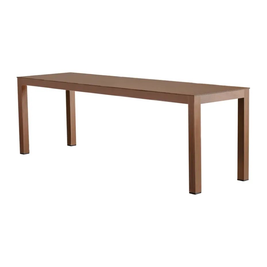 Mesa de comedor extensible Aria 140-200 cm, Rust