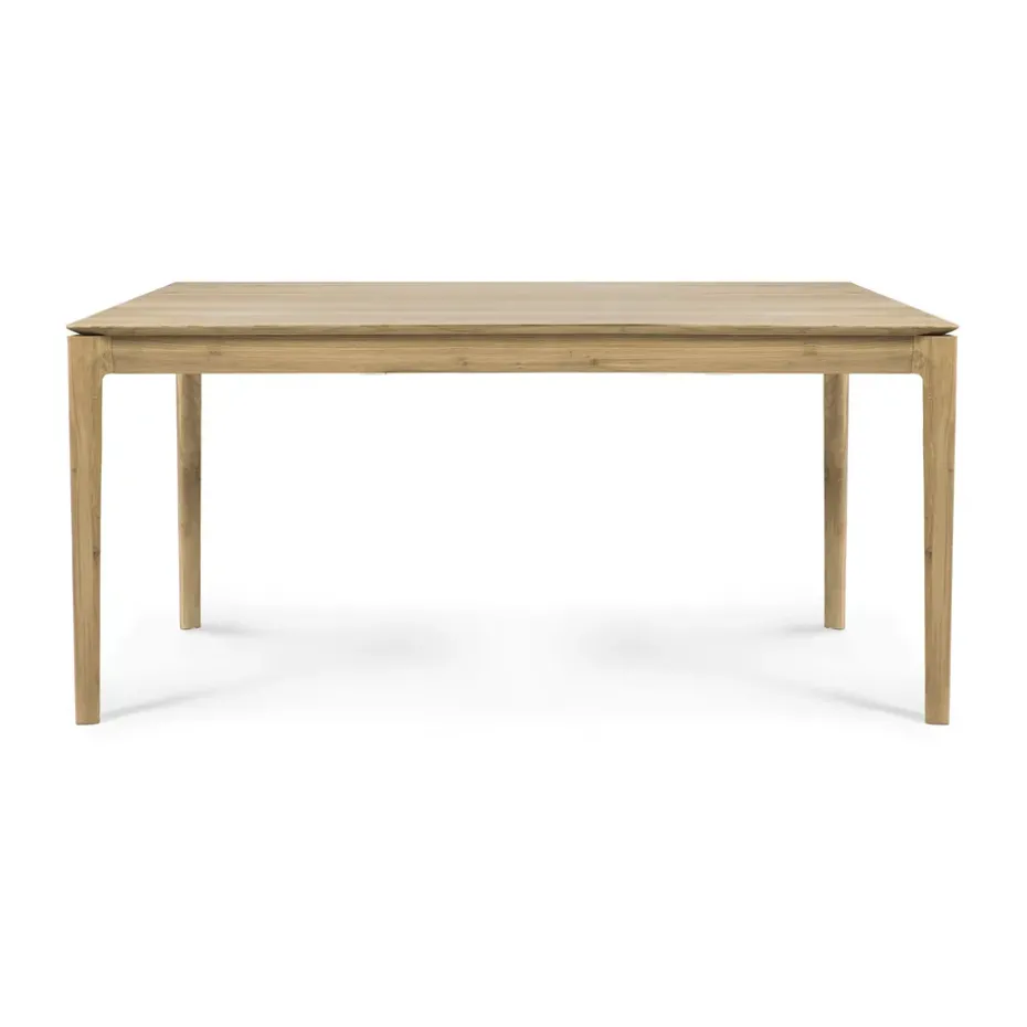 Mesa de comedor extensible Bok , Roble lacado, 90x140/220 cm