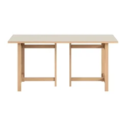 Mesa de comedor Moebe Rectangular, Light grey, 160x90 cm