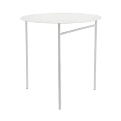 Mesa Disc Ø70 cm, Soft Grey