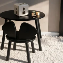 Mesa infantil Mouse Table, Negro