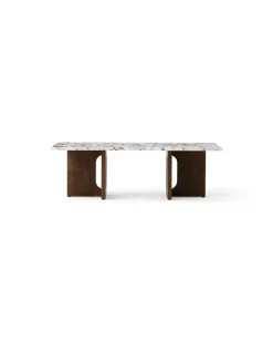 Mesa lounge Androgyne, Dark st. oak-Calacatta viola