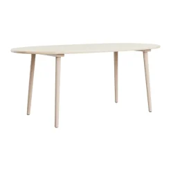 Mesa Miss Tailor, Abedul claro laca mate, 180x90 cm