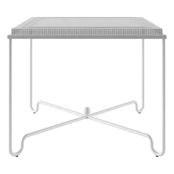 Mesa Tropique 90x90x75 cm, Classic white semi matt