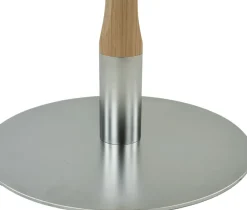Mesita de café Rod ⌀70 cm, Roble blanqueado con acabado mate
