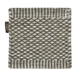 MMuestra de alfombra de lana Lea, Gris natural