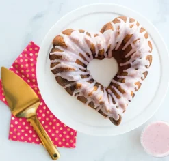 Molde de horno Nordic Ware elegant heart bundt, 2,4 L